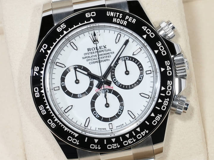 Rolex Daytona Ref. 126500LN Stainless Steel White Dial Unused yd98sht7