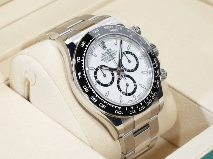 Rolex Daytona Ref. 126500LN Stainless Steel White Dial Excellent Condition f7wgow6t