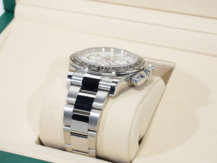 Rolex Daytona Ref. 126500LN Stainless Steel White Dial Excellent Condition f7wgow6t