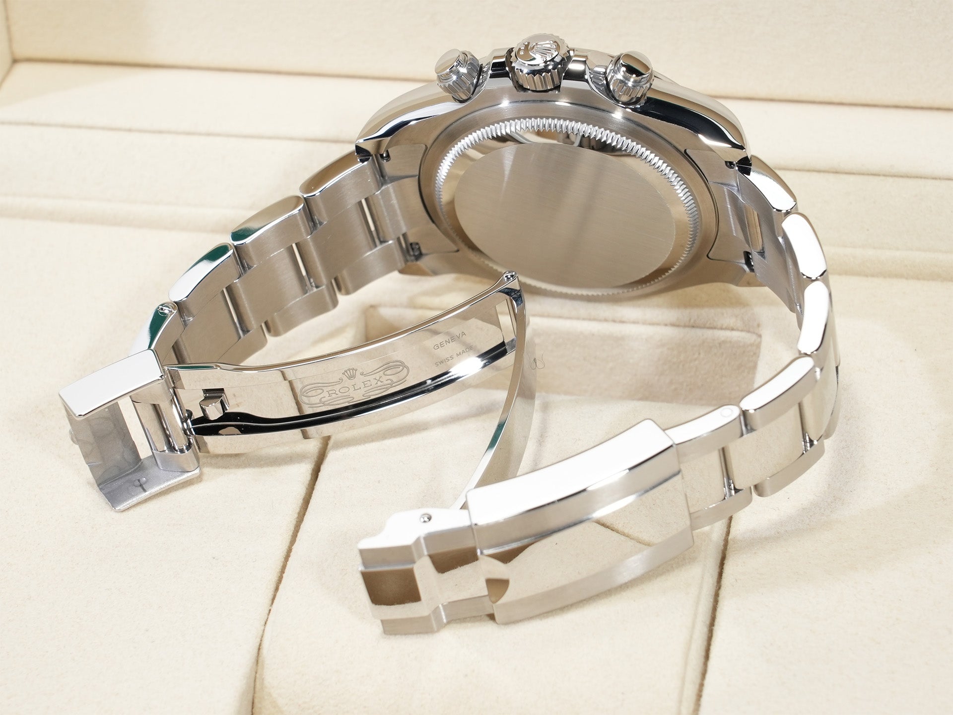 Rolex Daytona Ref. 126500LN Stainless Steel White Dial Excellent Condition f7wgow6t