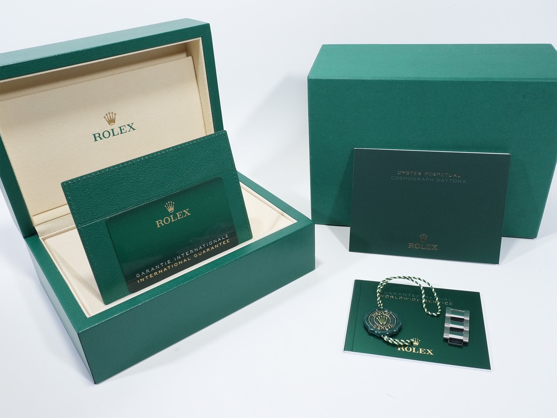 Rolex Daytona Ref. 126500LN Stainless Steel White Dial Excellent Condition f7wgow6t