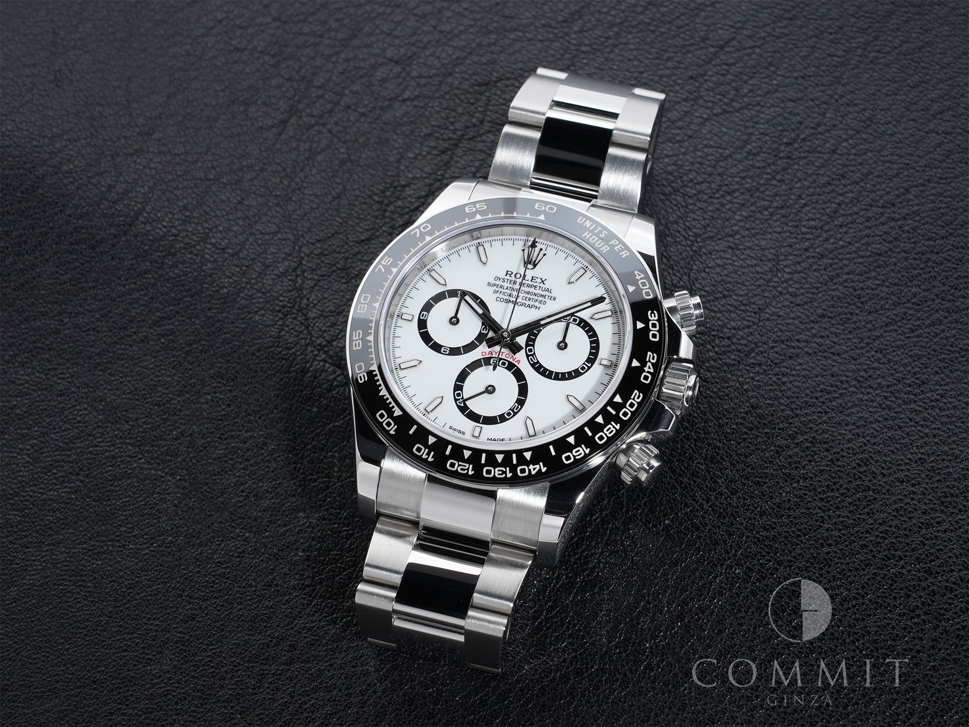 Rolex Daytona Ref. 126500LN Stainless Steel White Dial Excellent Condition f7wgow6t