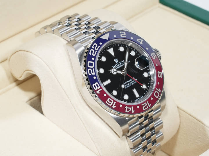 Rolex GMT-Master II Ref. 126710BLRO Stainless Steel with Black Dial and Jubilee Bracelet, Unused (3kytfueb)