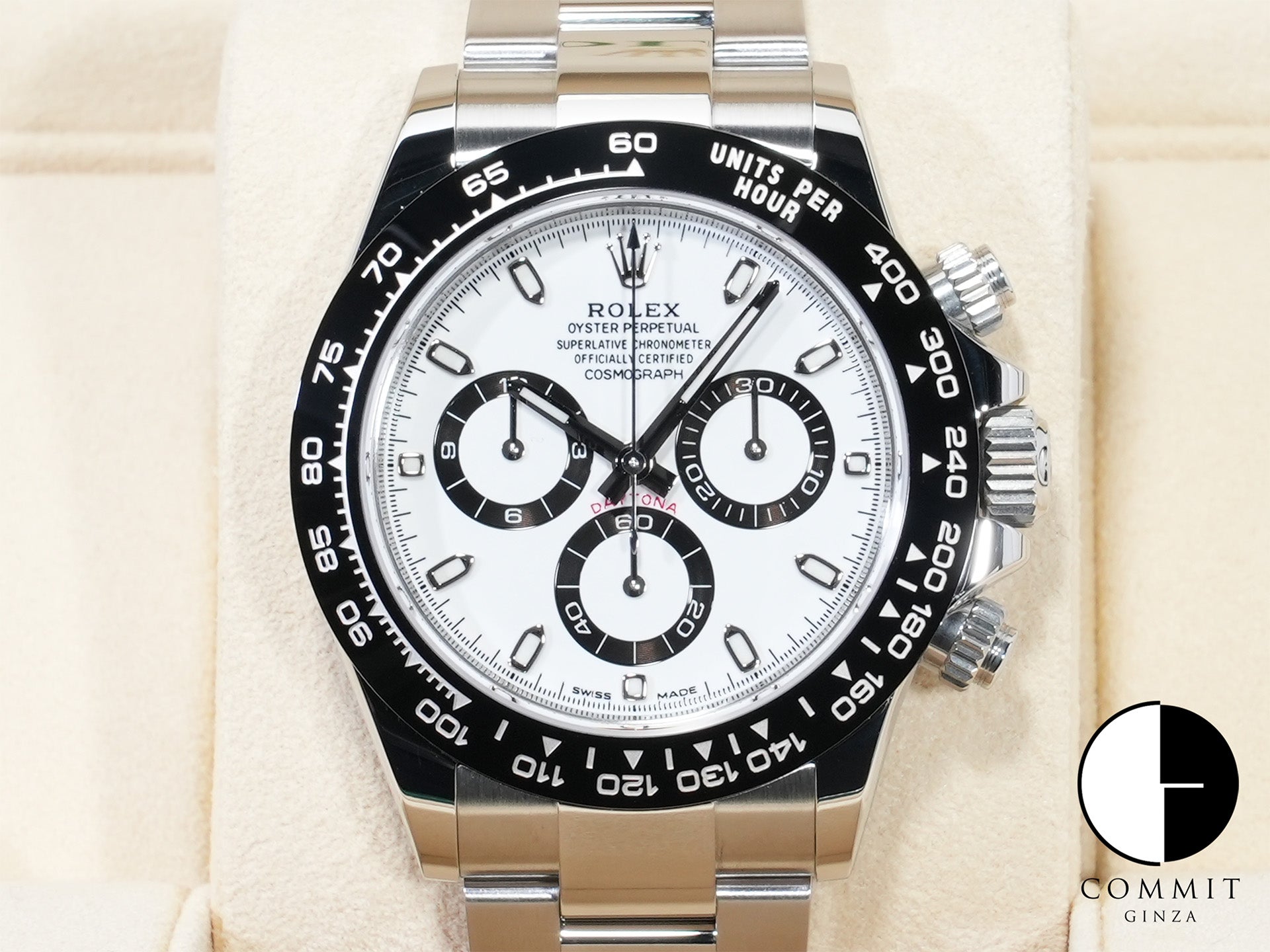 ロレックス デイトナ Ref.116500LN ステンレススチール ホワイト文字盤 美品 5bqmnjje