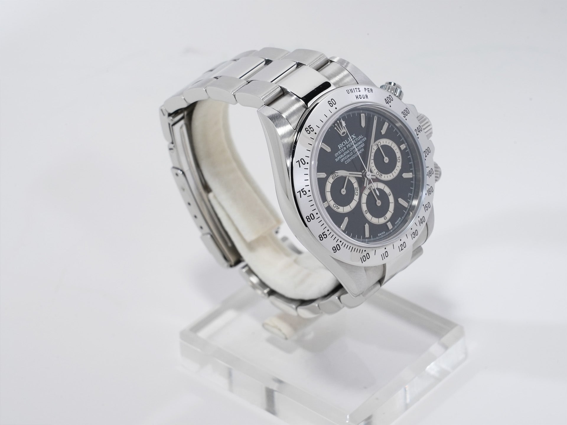 ロレックス デイトナ エルプリメロ Ref.16520 ステンレススチール ブラック文字盤 美中古 bhsd9ehe