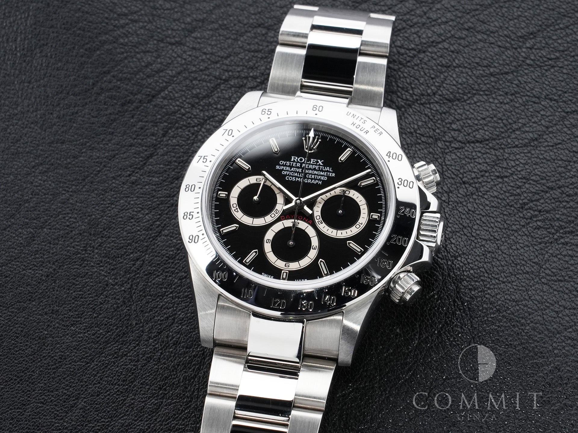Rolex Daytona El Primero Ref. 16520 Stainless Steel Black Dial Excellent Condition bhsd9ehe