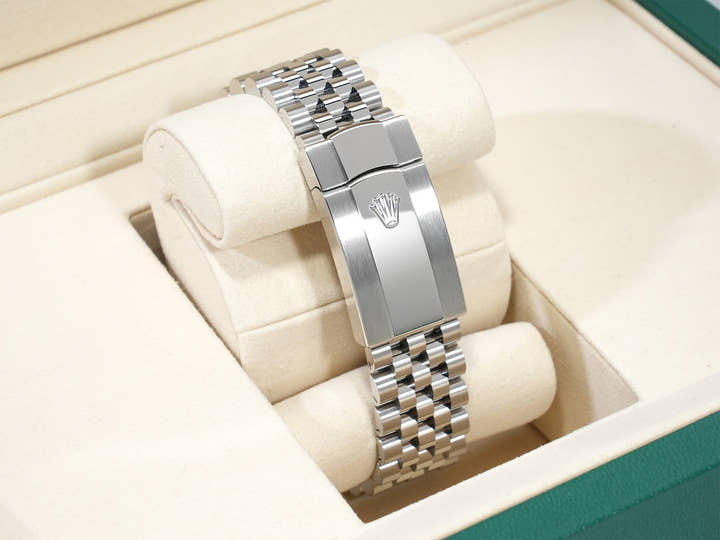 Rolex Datejust 41 Ref. 126334 Stainless Steel/White Gold Slate Roman Dial Jubilee Bracelet Unused xarmwdr3