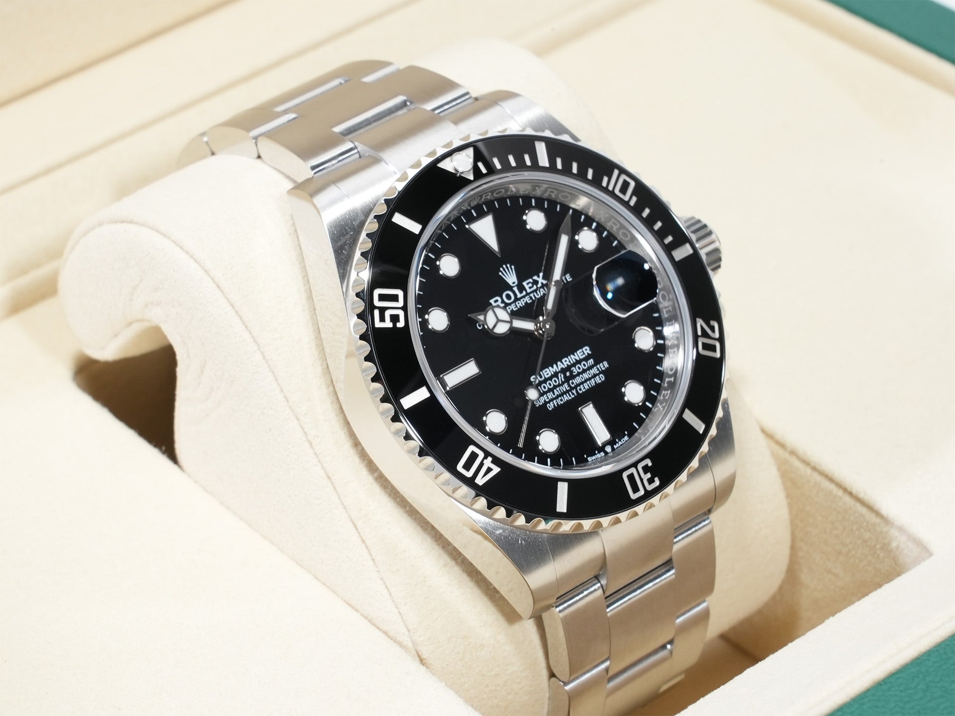 ロレックス サブマリーナー デイト Ref.126610LN ステンレススチール ブラック文字盤 未使用 zubs7pgg