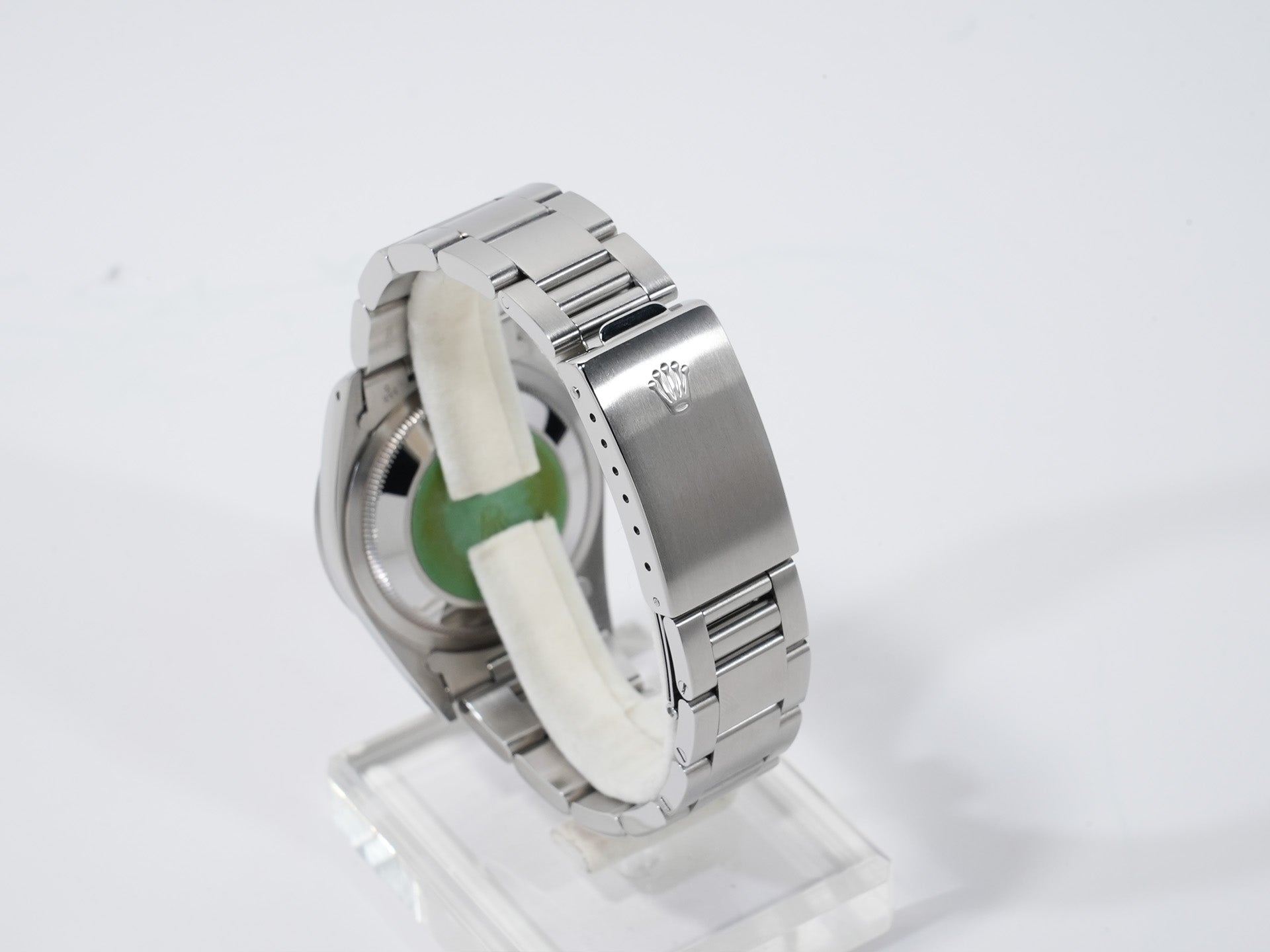 Rolex Explorer I Ref. 14270 Stainless Steel Black Dial Oyster Bracelet Excellent Condition bkqsx4ba