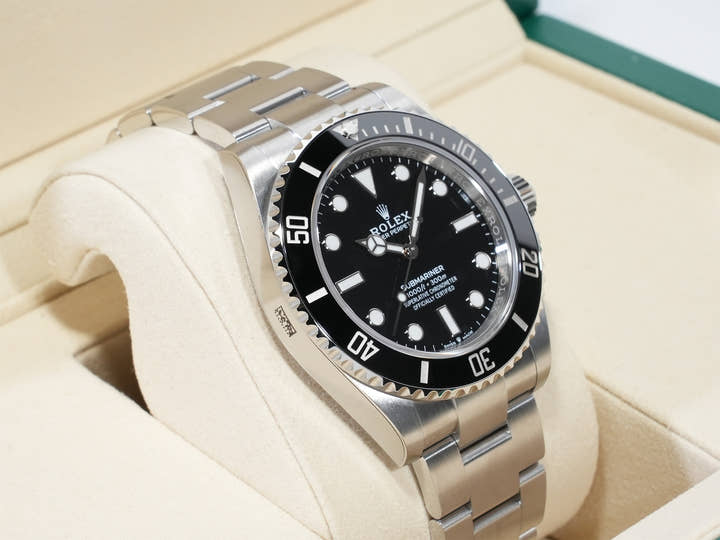 Rolex Submariner No Date Ref. 124060 Stainless Steel Black Dial Unused 6i5bcqag