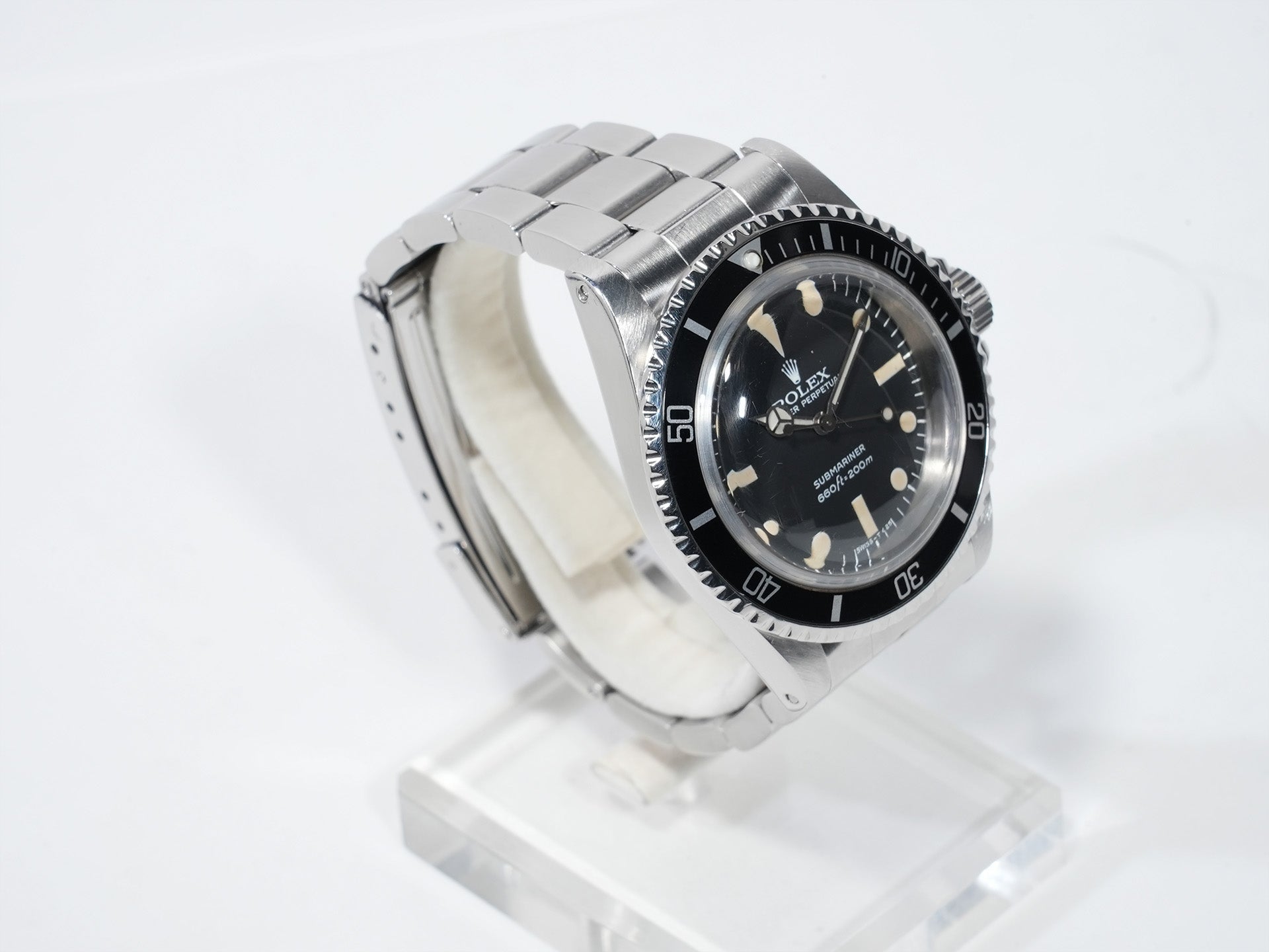 Rolex Submariner Ref. 5513 Stainless Steel Black Dial Pre-owned ppzx9z76