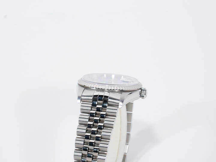 ロレックス デイトジャスト36 Ref.16234G ステンレススチール/ホワイトゴールド ソーダライト文字盤 ジュビリーブレスレット 美中古 vfjnkyhn