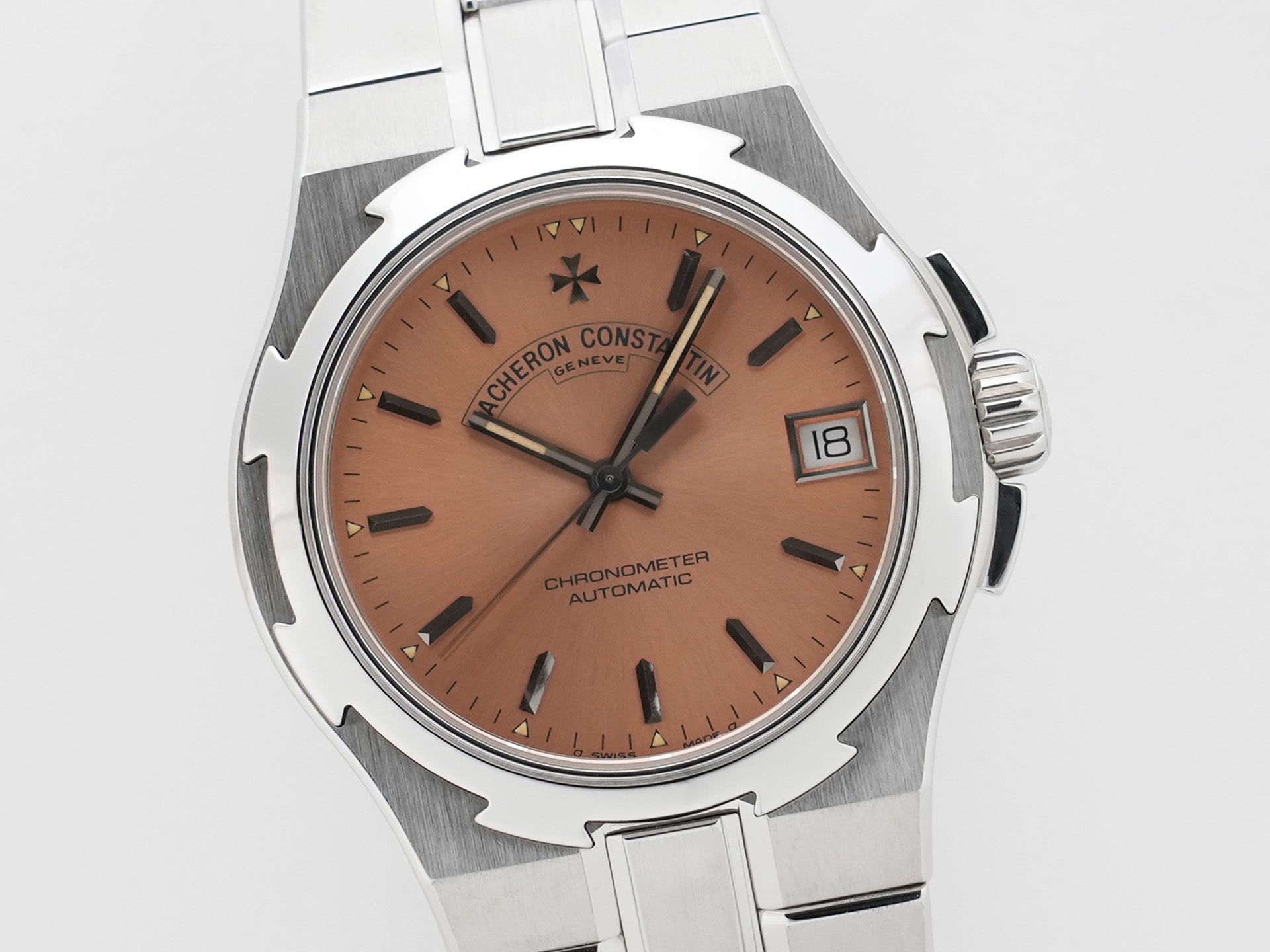 ヴァシュロンコンスタンタン オーヴァーシーズ Ref.42050/423A ステンレススチール サーモン文字盤 美中古 78y2m6bh