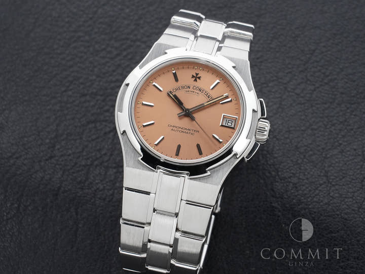 ヴァシュロンコンスタンタン オーヴァーシーズ Ref.42050/423A ステンレススチール サーモン文字盤 美中古 78y2m6bh