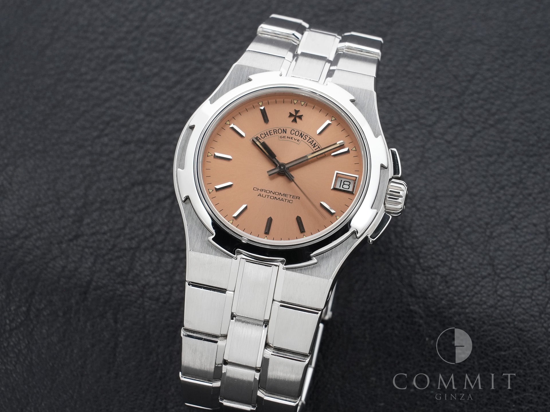 ヴァシュロンコンスタンタン オーヴァーシーズ Ref.42050/423A ステンレススチール サーモン文字盤 美中古 78y2m6bh