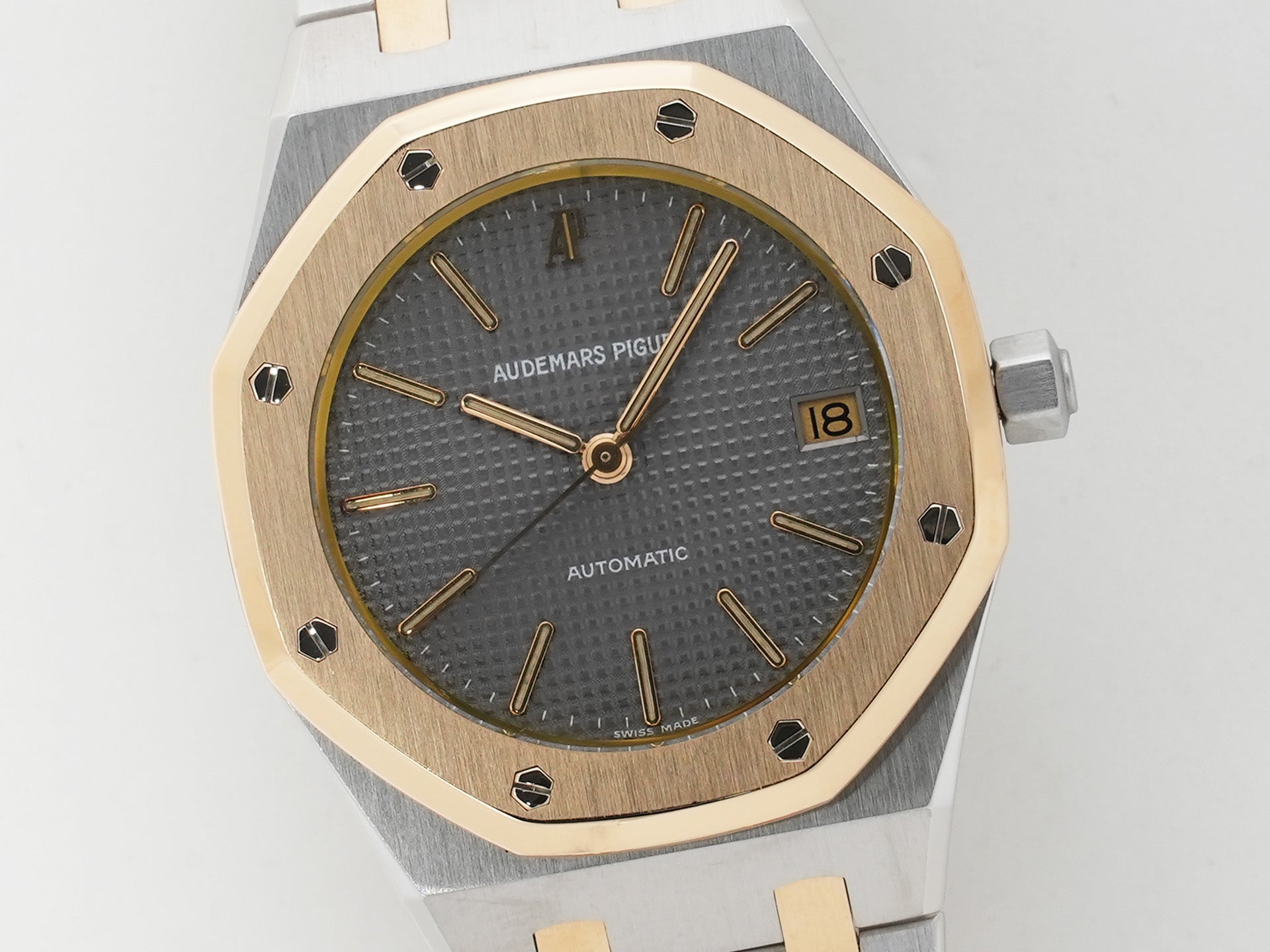 オーデマピゲ ロイヤルオーク ミディアム Ref.4790/789 ステンレススチール/イエローゴールド グレー文字盤 美品 rgzg2pip