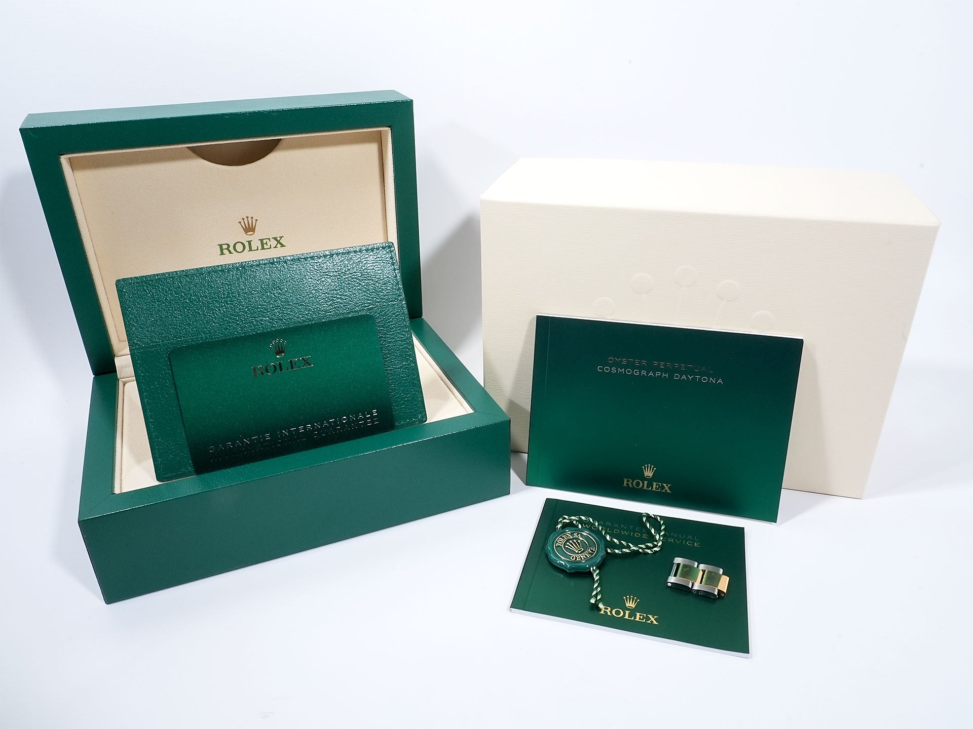 Pre-owned Rolex Daytona Ref. 116503NG Stainless Steel/Yellow Gold with Black Shell Dial (hvxa96pa)