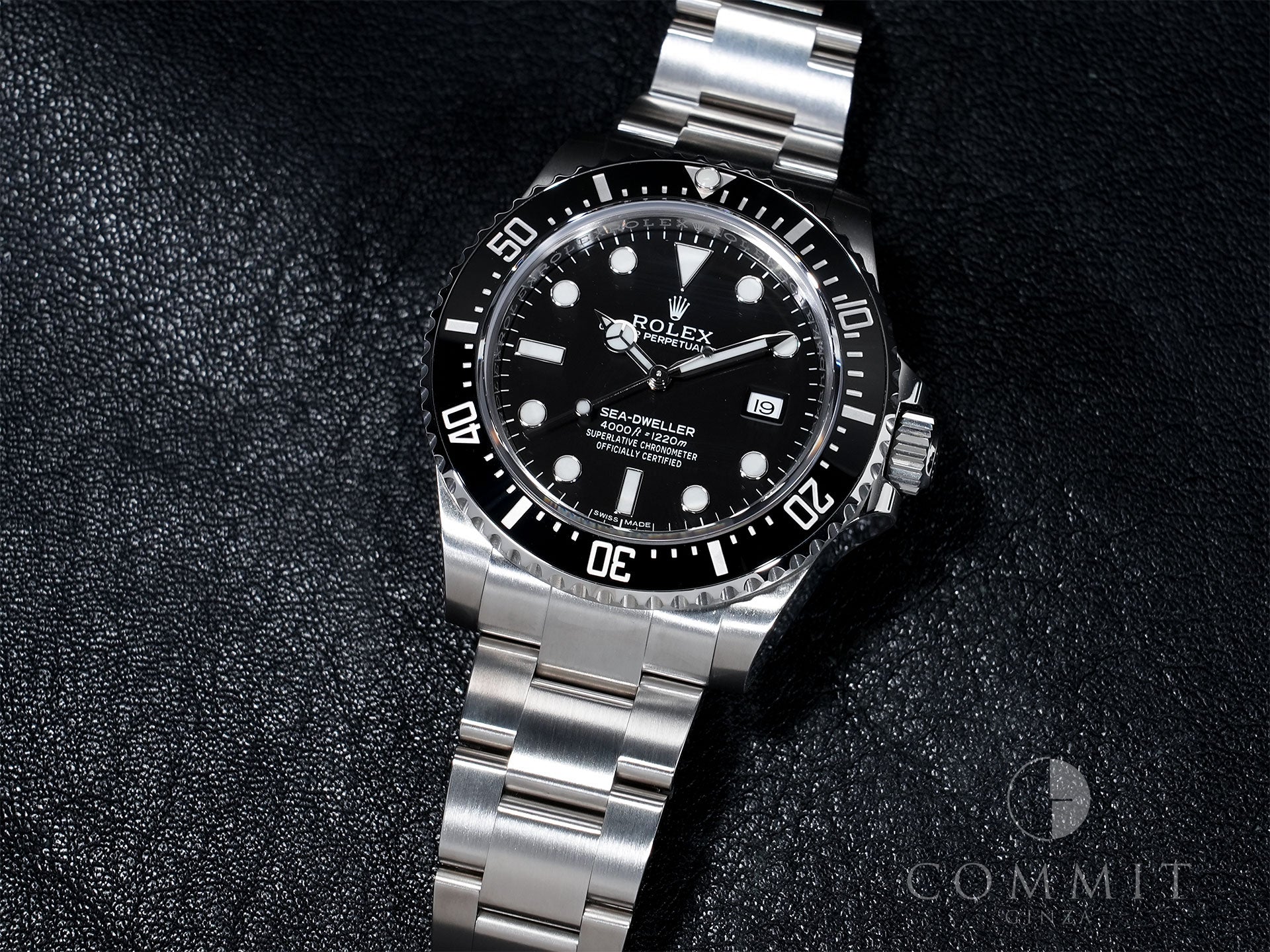 Rolex Sea-Dweller 4000 Ref. 116600 Stainless Steel Black Dial Excellent Condition utpkbmtq
