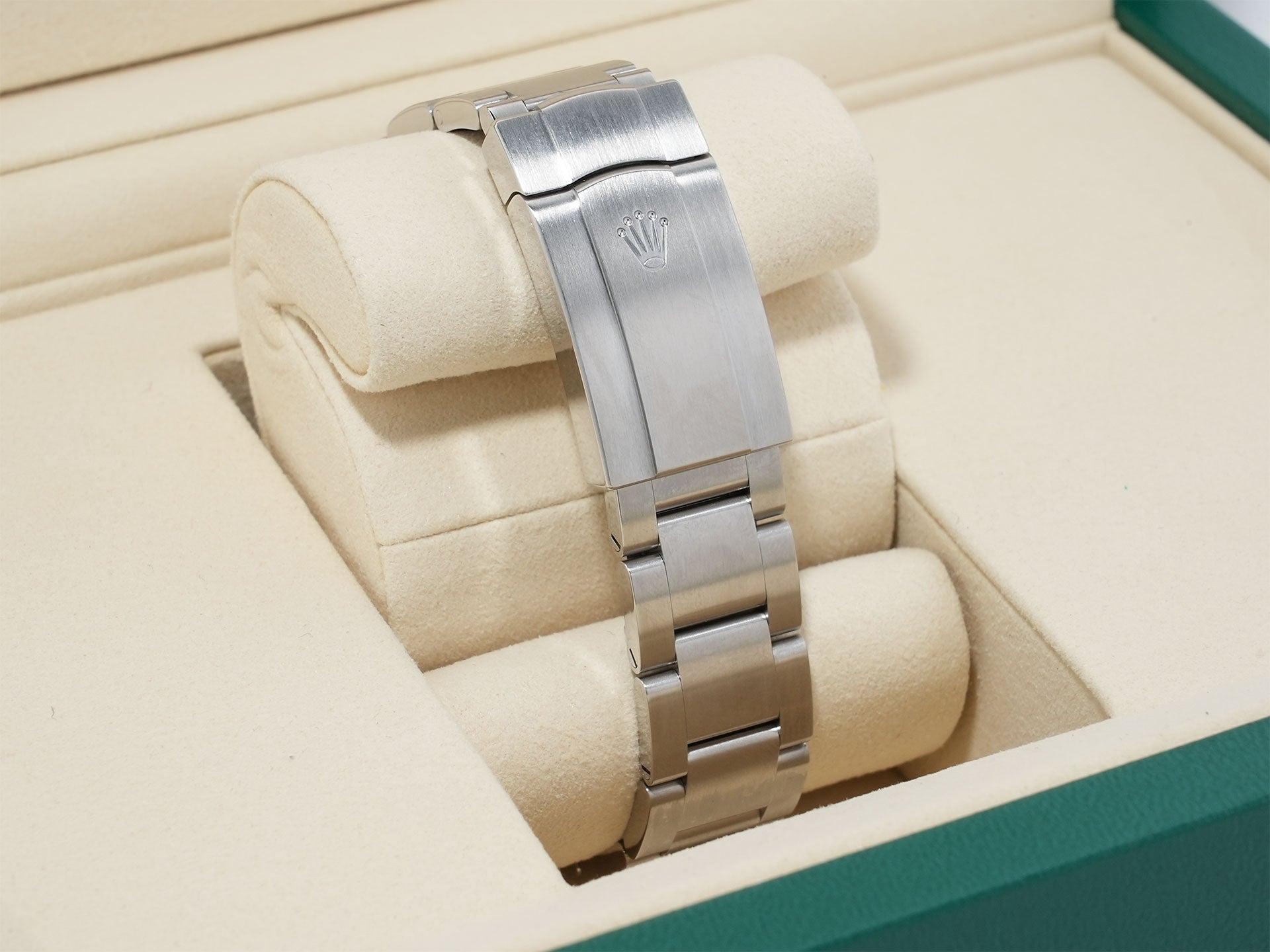 Rolex Oyster Perpetual 36 Ref. 126000 Stainless Steel Turquoise Dial Unused 7uwticmz