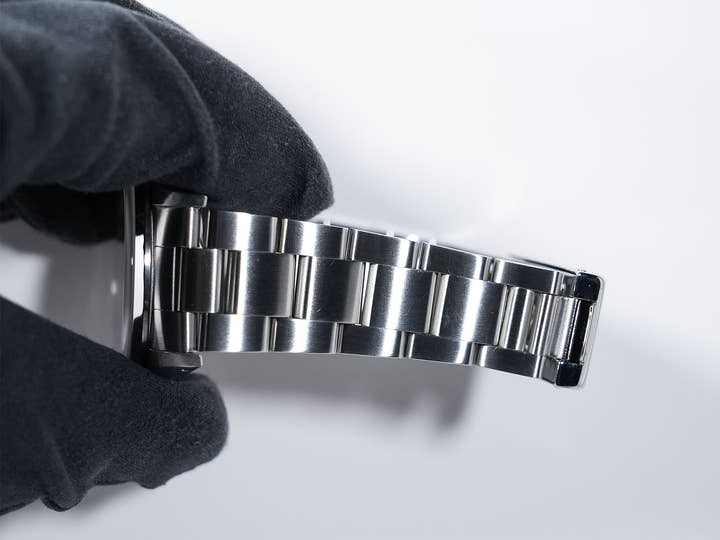 Pre-owned Rolex Explorer I Ref. 14270 Stainless Steel Black Dial Oyster Bracelet cc7mz8kt