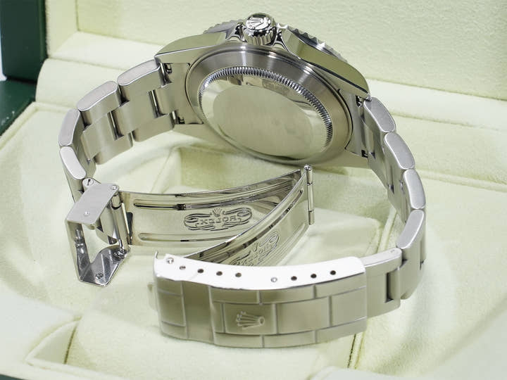 Rolex Submariner Date Ref. 16610LV Stainless Steel Black Dial Excellent Condition fk692b62