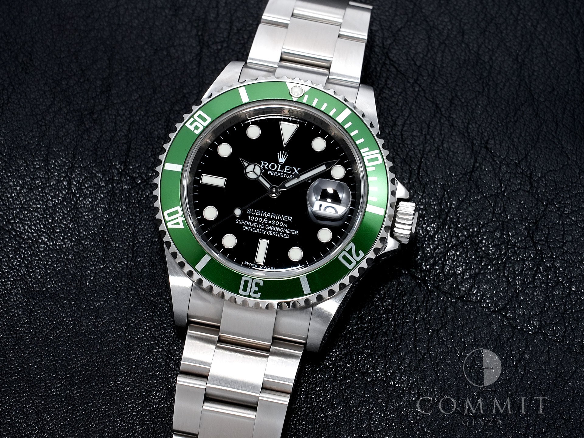 Rolex Submariner Date Ref. 16610LV Stainless Steel Black Dial Excellent Condition fk692b62