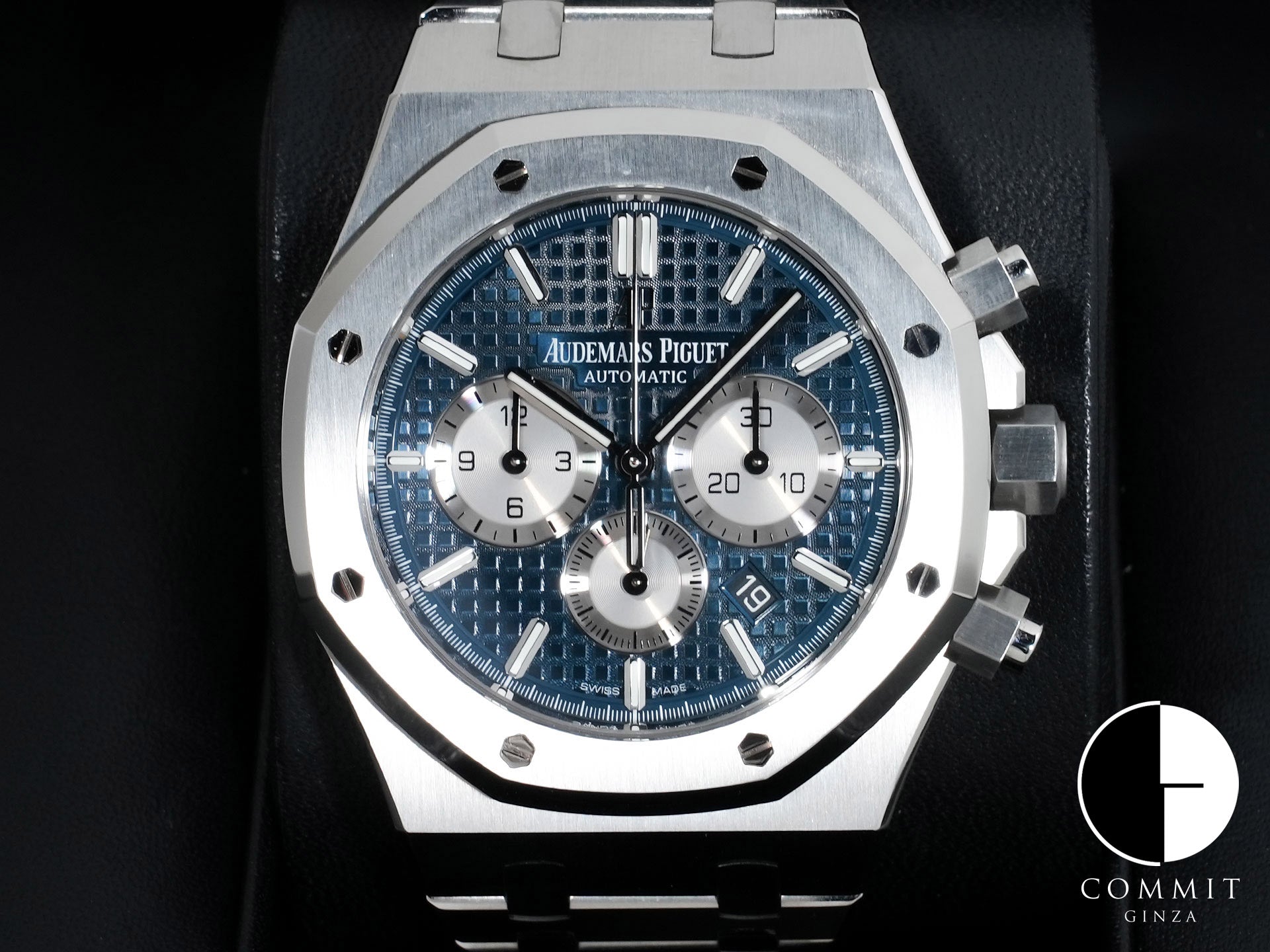 オーデマピゲ ロイヤルオーク クロノグラフ Ref.26331ST.OO.1220ST.01 ステンレススチール ブルー文字盤 中古 6wmhpn2s