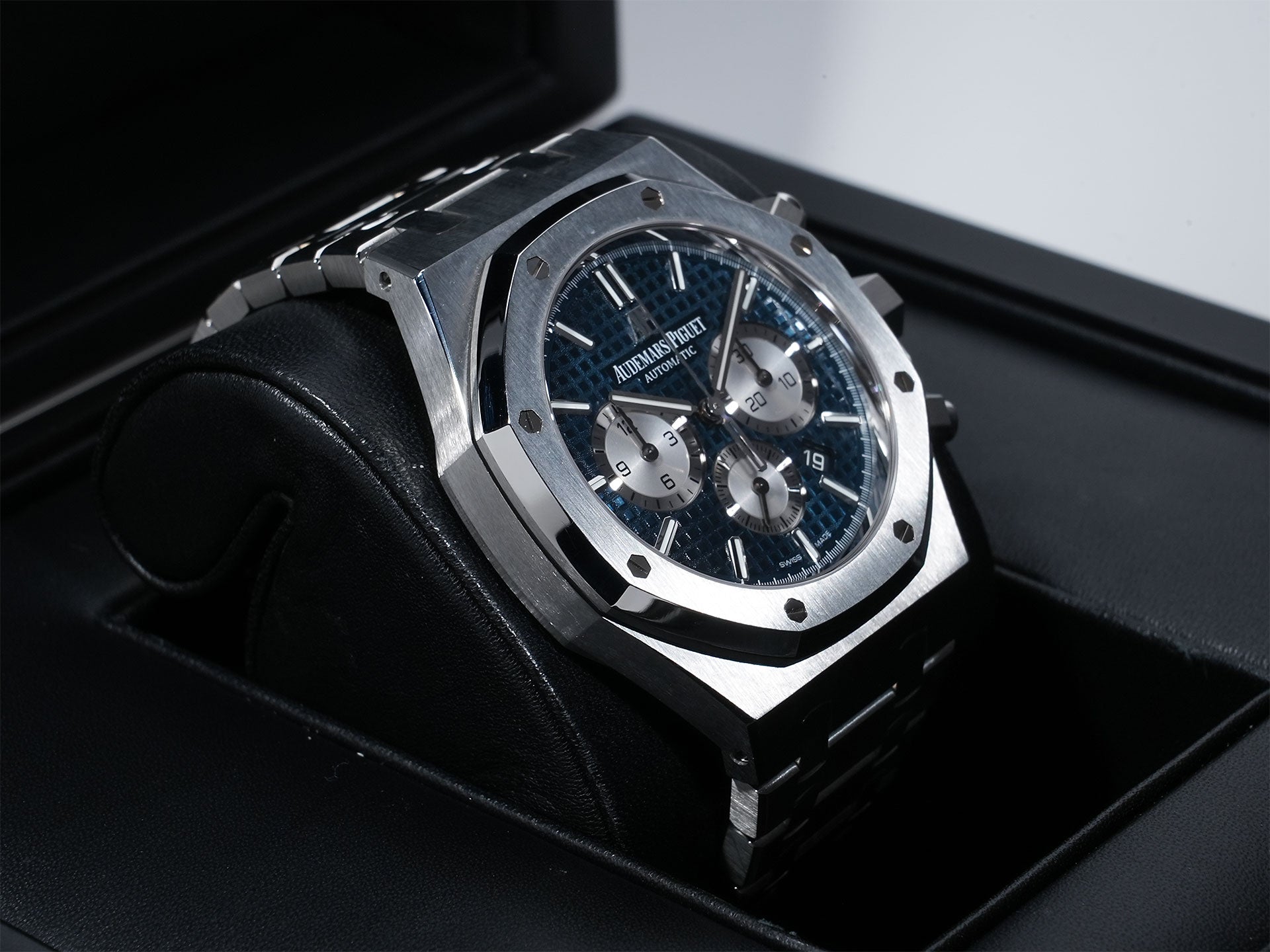 オーデマピゲ ロイヤルオーク クロノグラフ Ref.26331ST.OO.1220ST.01 ステンレススチール ブルー文字盤 中古 6wmhpn2s