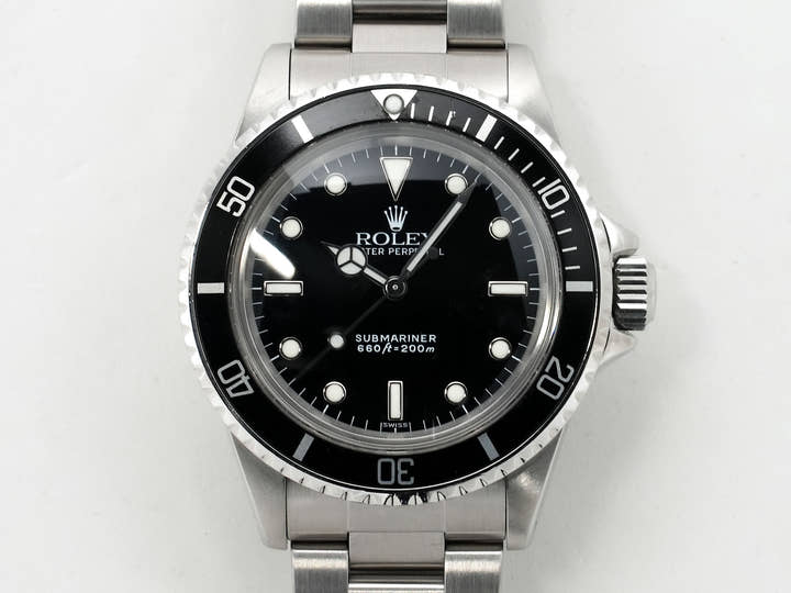 Pre-owned Rolex Submariner Ref. 5513 Stainless Steel Black Dial rst87i93