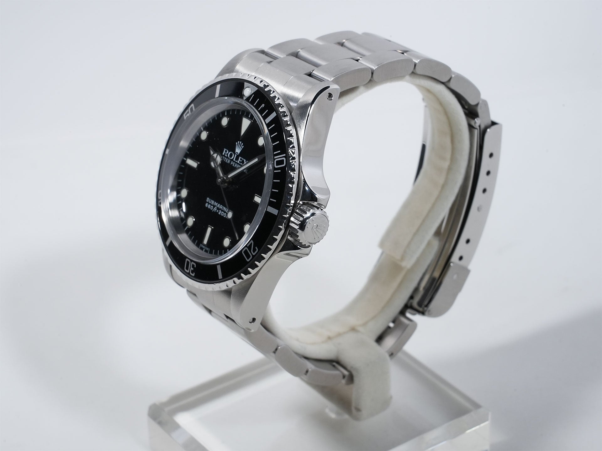 Pre-owned Rolex Submariner Ref. 5513 Stainless Steel Black Dial rst87i93