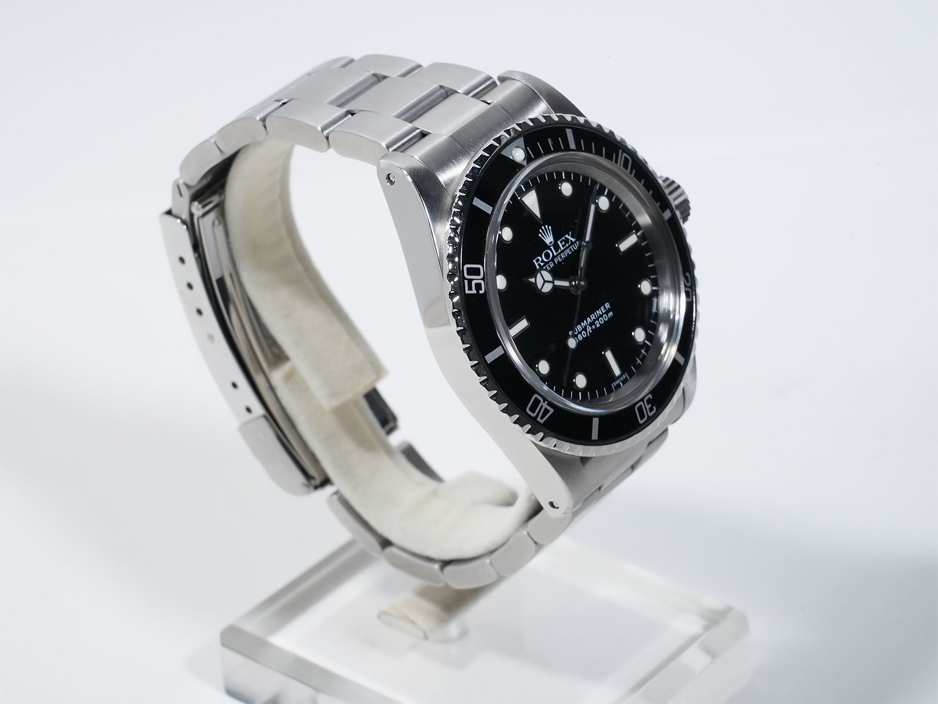 Pre-owned Rolex Submariner Ref. 5513 Stainless Steel Black Dial rst87i93