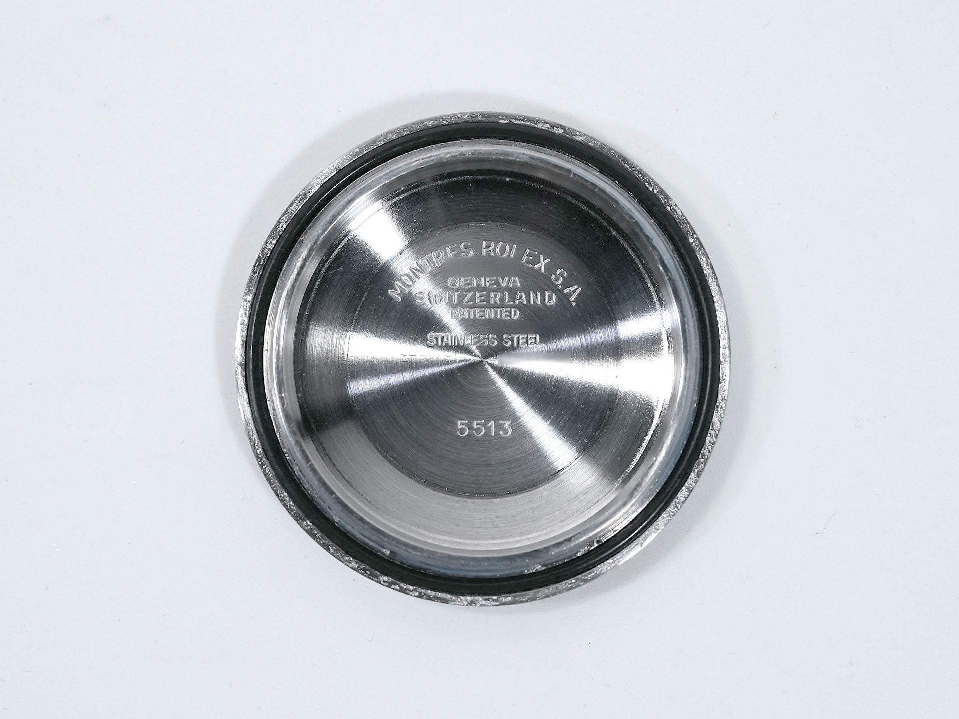 Pre-owned Rolex Submariner Ref. 5513 Stainless Steel Black Dial rst87i93