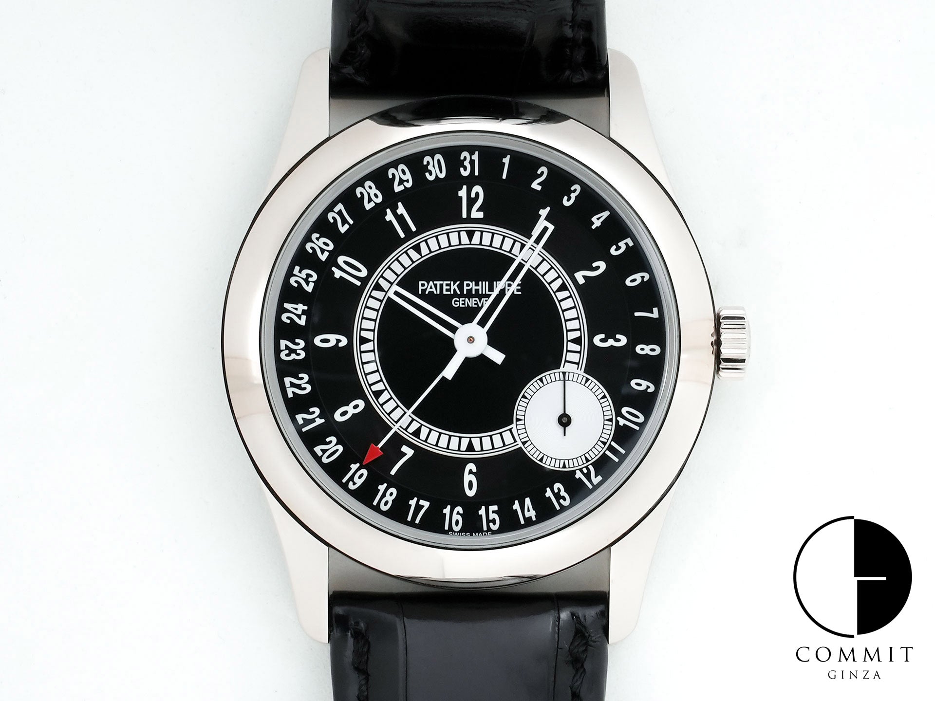 Patek Philippe Calatrava Ref. 6006G-001 White Gold Black Dial Unused 7dd9iwbm