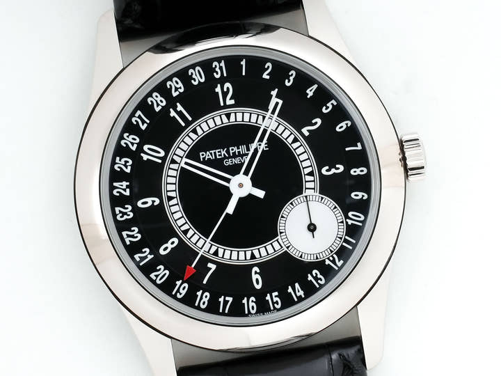 Patek Philippe Calatrava Ref. 6006G-001 White Gold Black Dial Unused 7dd9iwbm