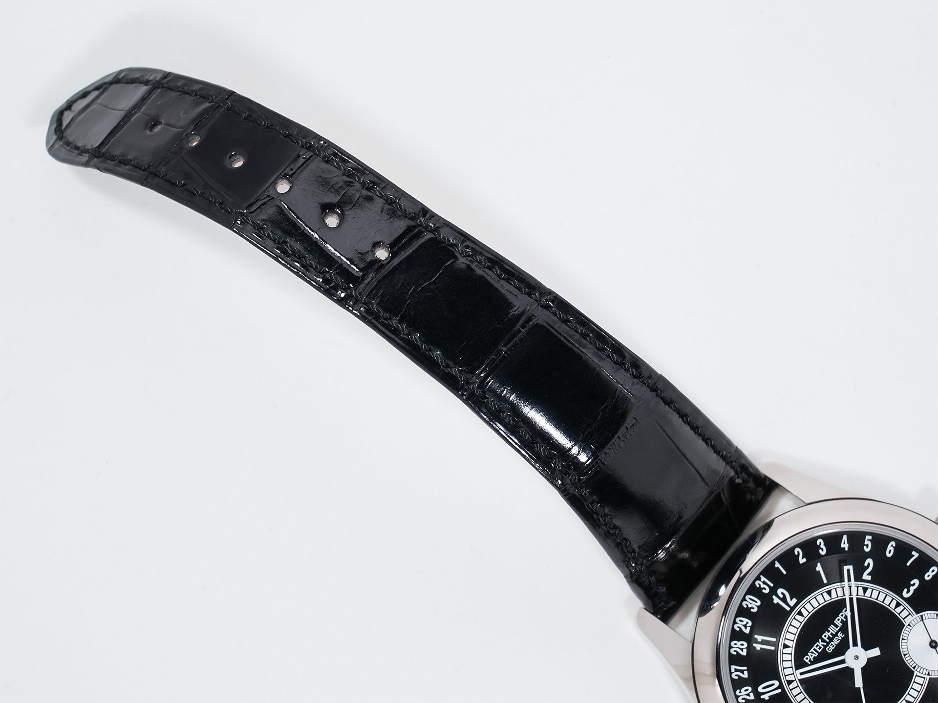 Patek Philippe Calatrava Ref. 6006G-001 White Gold Black Dial Unused 7dd9iwbm