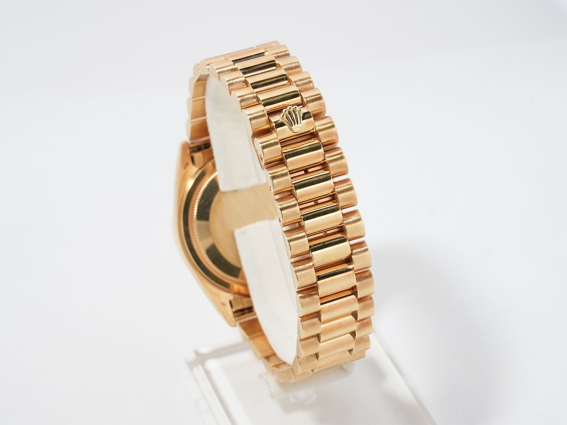 Pre-owned Rolex Day-Date 36 Ref. 18238G Yellow Gold Champagne with 10 Diamond Dials nmuiai3p