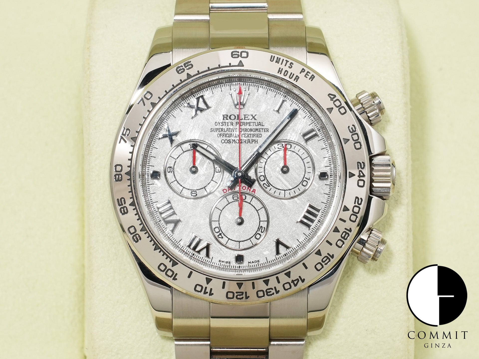 Pre-owned Rolex Daytona Ref. 116509 White Gold Meteorite Dial (p8fonc6n)