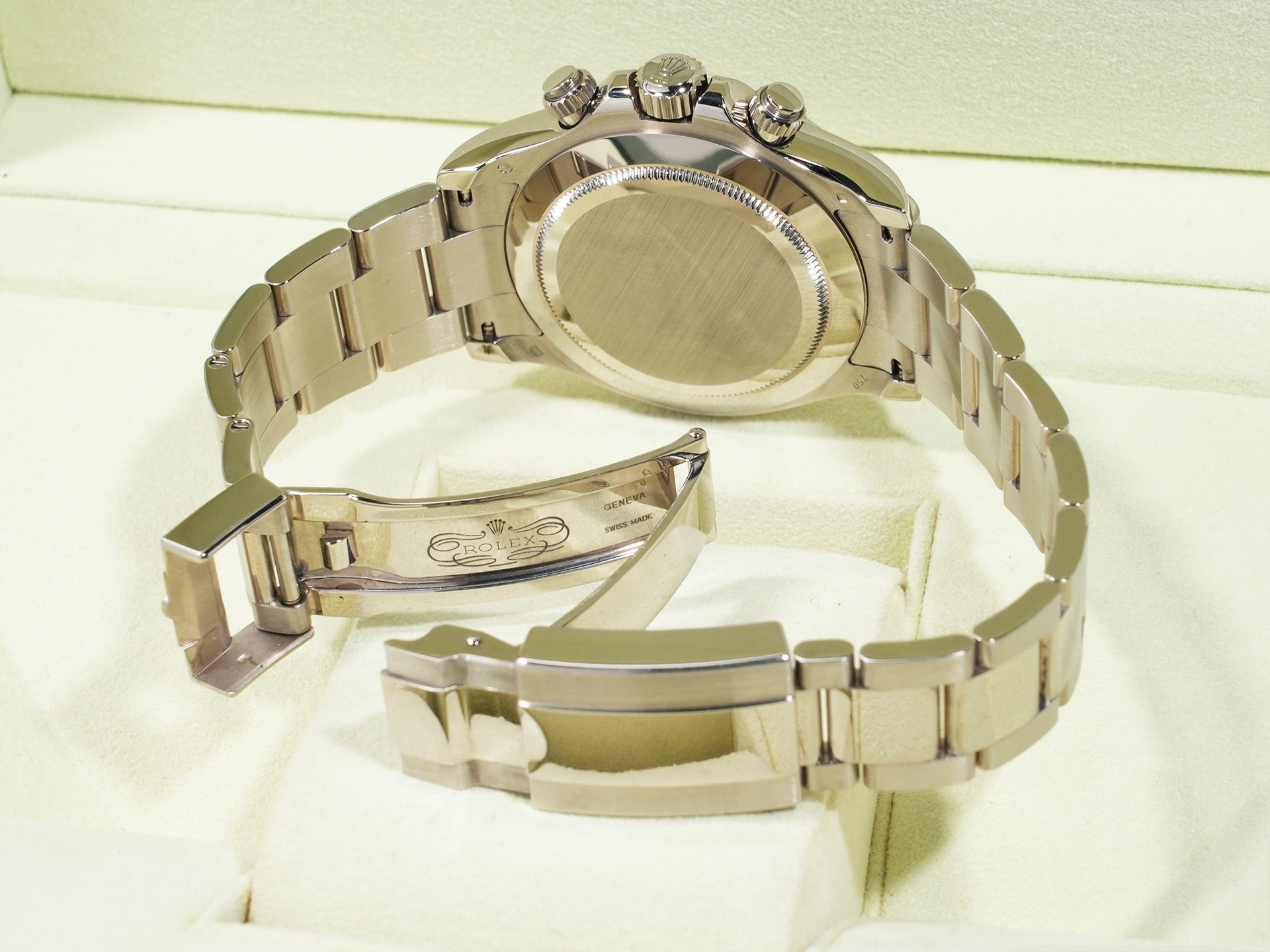 Pre-owned Rolex Daytona Ref. 116509 White Gold Meteorite Dial (p8fonc6n)