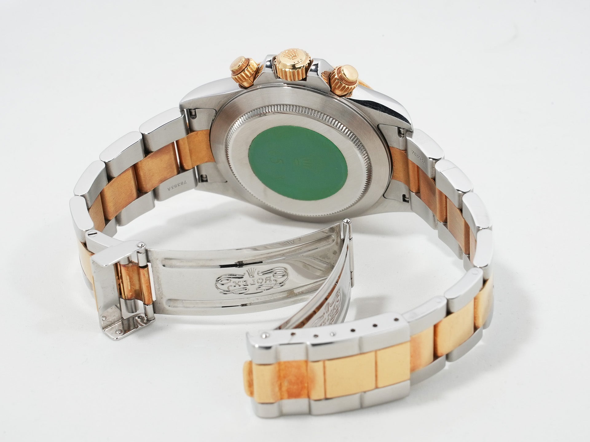 Pre-owned Rolex Daytona El Primero Ref. 16523 Stainless Steel/Yellow Gold White Dial 3gj5qqru