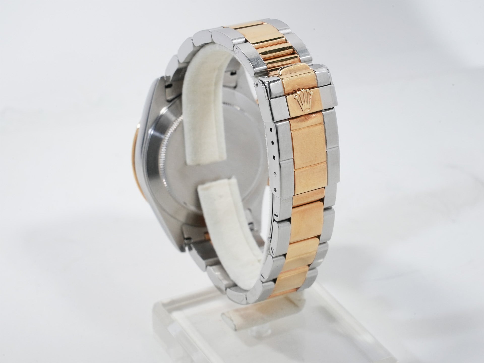 Pre-owned Rolex Daytona El Primero Ref. 16523 Stainless Steel/Yellow Gold Champagne Dial (pwu4e8jg)