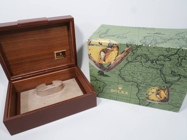 Pre-owned Rolex Day-Date 36 Ref. 18238 Yellow Gold with Champagne Gold Dial (kcrefwof)