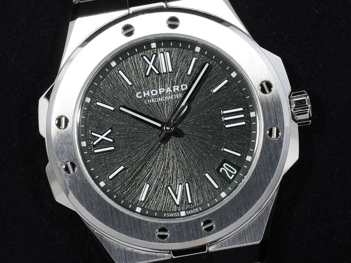 Chopard Alpine Eagle 41 Ref. 298600-3014 Stainless Steel Pine Green Dial Pre-owned ec6g42mn