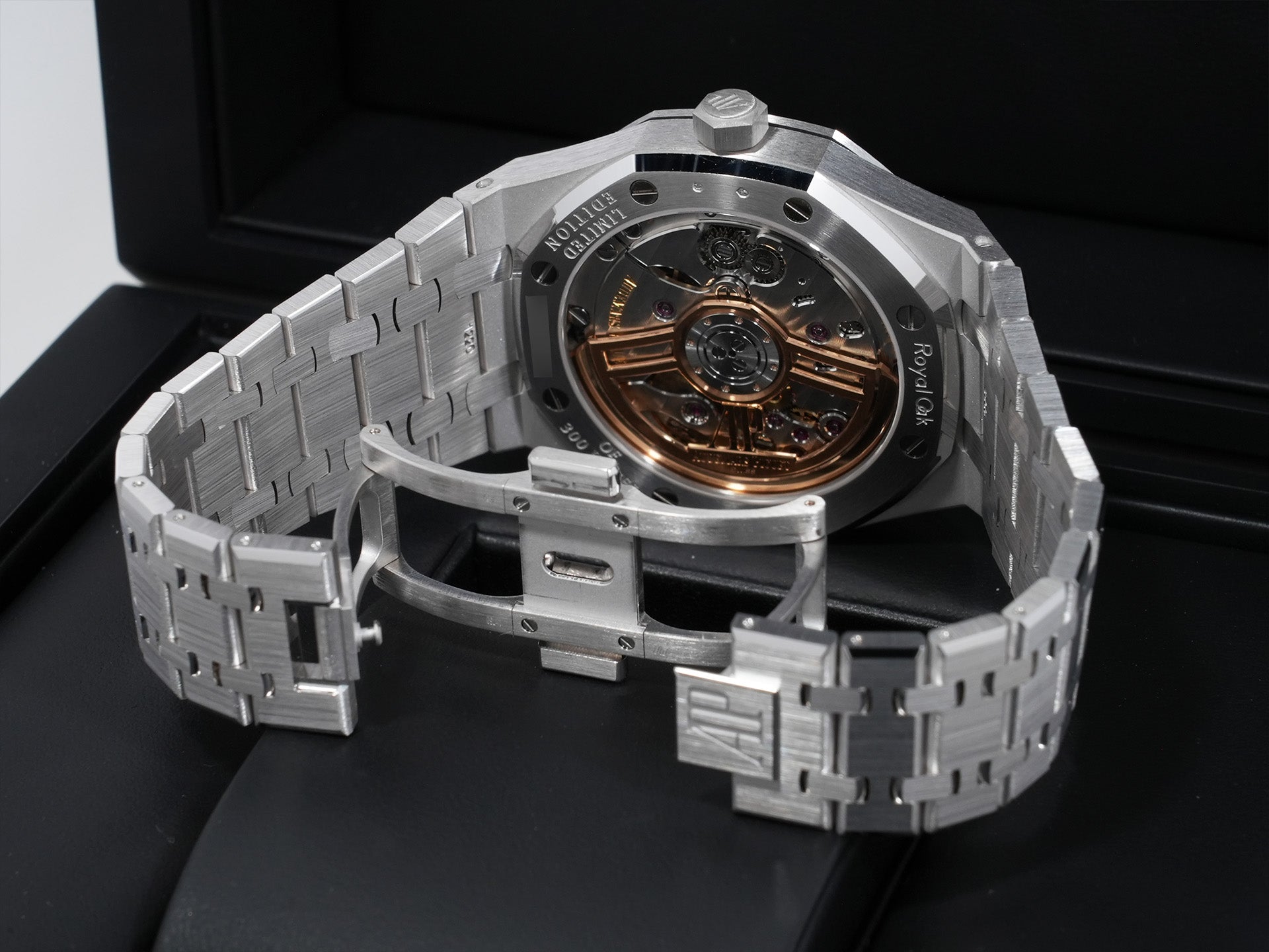 オーデマピゲ ロイヤルオーク Ref.15503BC.OO.1220BC.01 ホワイトゴールド ブルー文字盤 極美品 dt9u75er