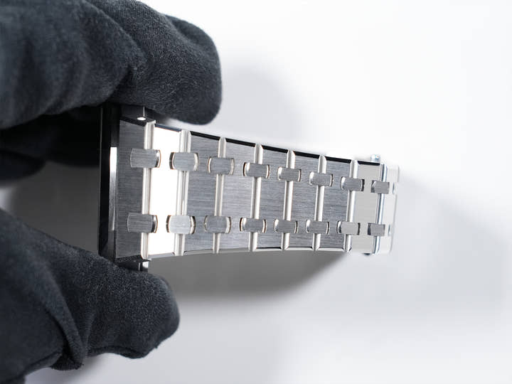 オーデマピゲ ロイヤルオーク Ref.15503BC.OO.1220BC.01 ホワイトゴールド ブルー文字盤 極美品 dt9u75er