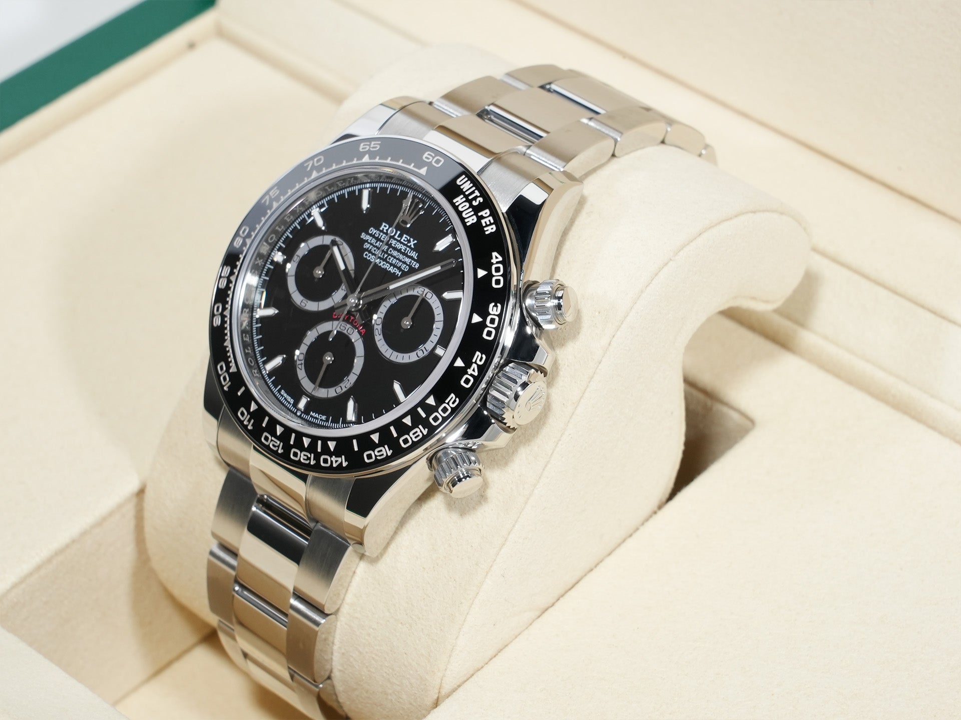 ロレックス デイトナ Ref.126500LN ステンレススチール ブラック文字盤 未使用 78zzqipa
