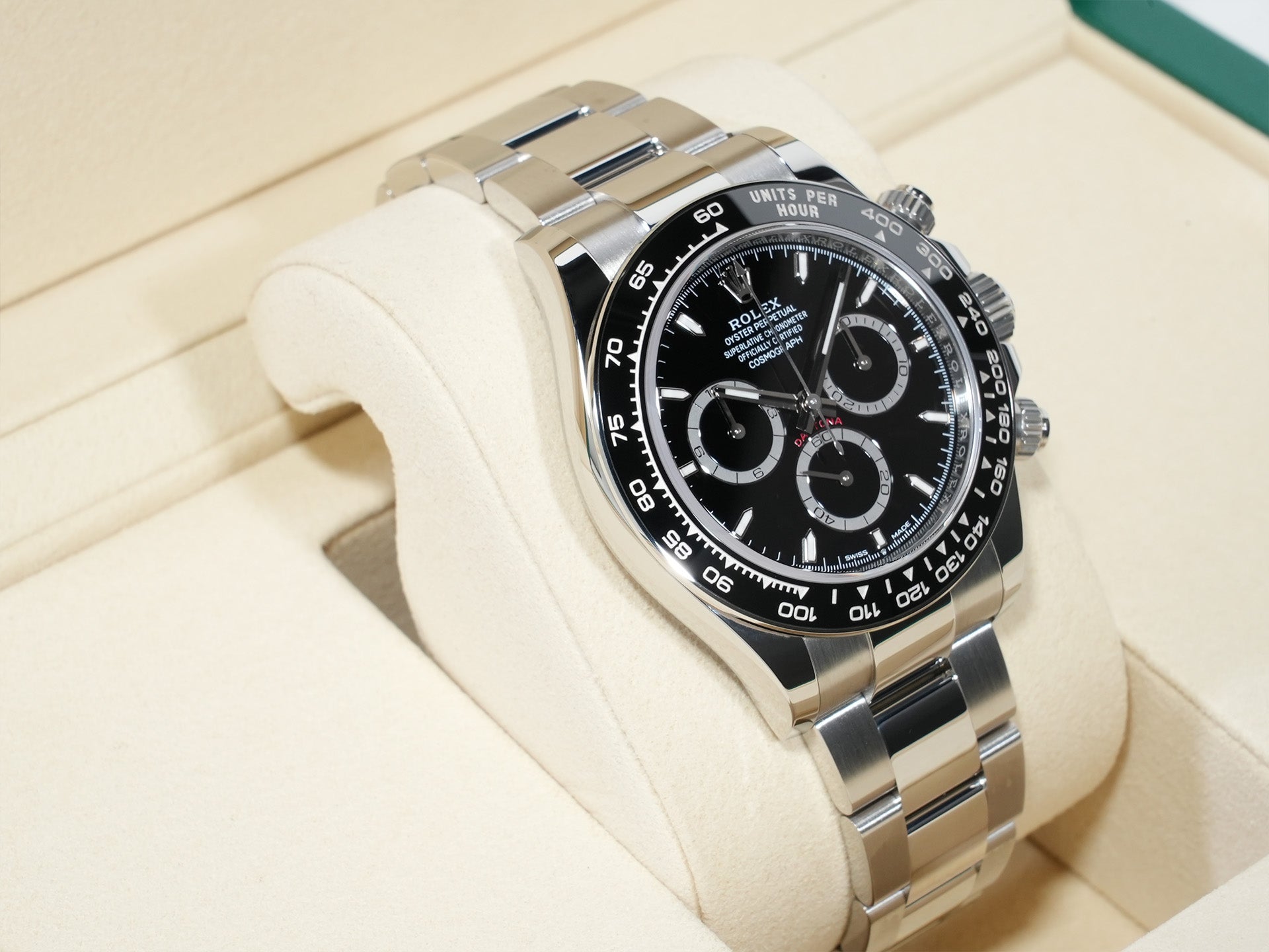 ロレックス デイトナ Ref.126500LN ステンレススチール ブラック文字盤 未使用 78zzqipa