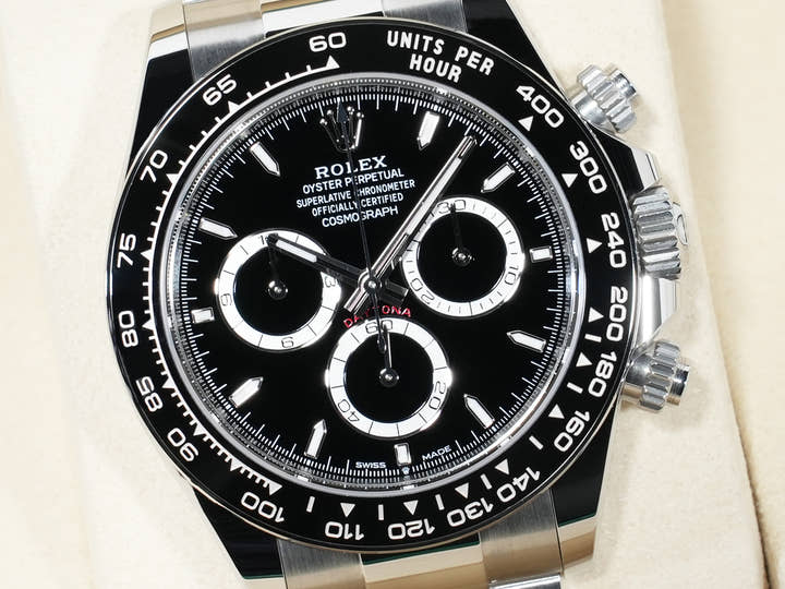 Rolex Daytona Ref. 126500LN Stainless Steel Black Dial Unused e6iihwku