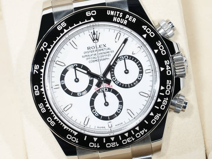 Rolex Daytona Ref. 126500LN Stainless Steel White Dial Unused er294ehg