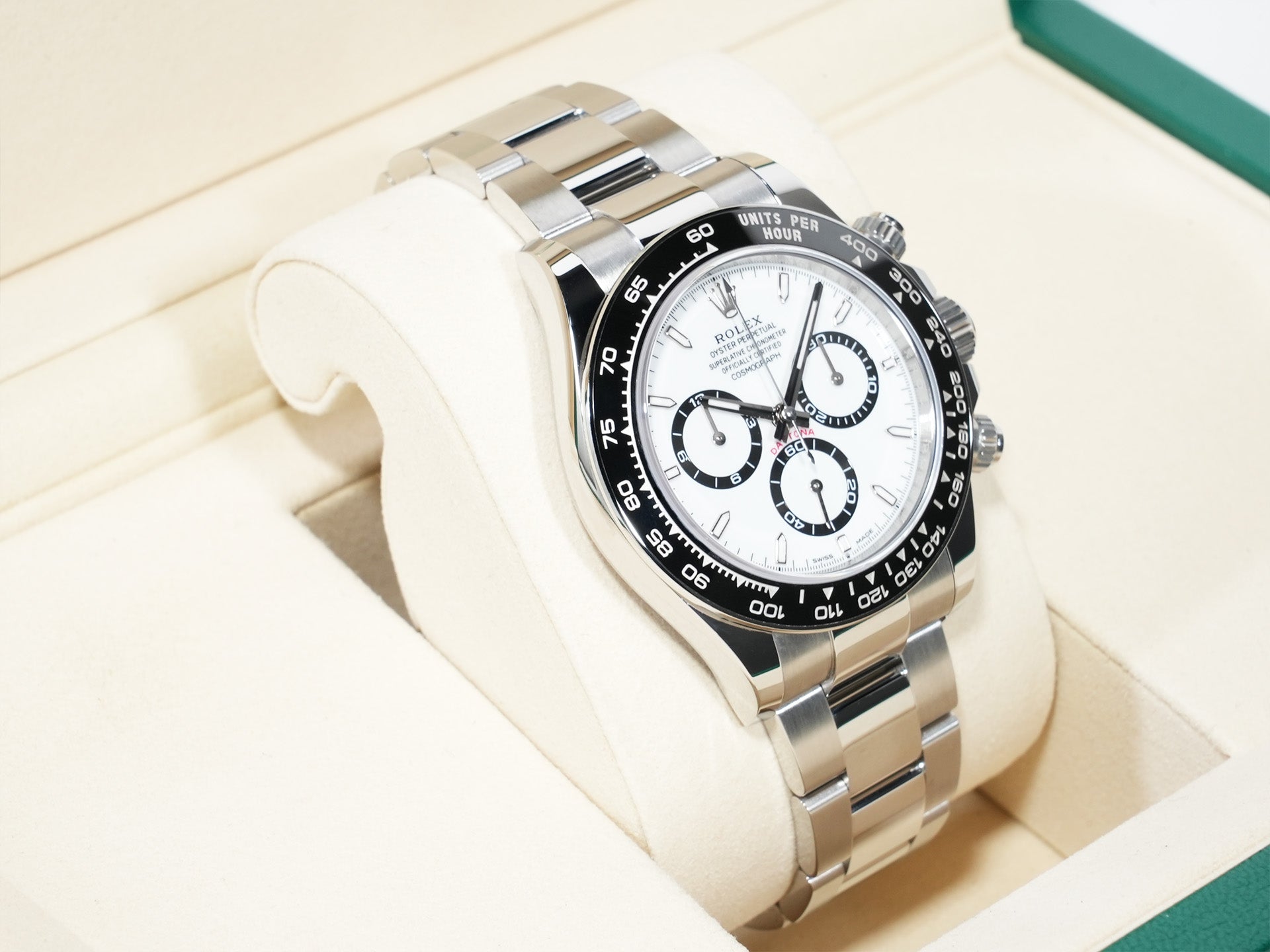 Rolex Daytona Ref. 126500LN Stainless Steel White Dial Unused er294ehg