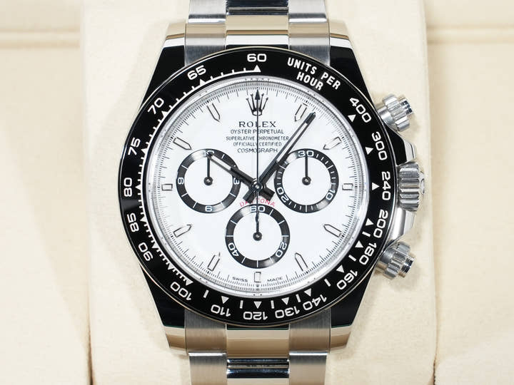 ロレックス デイトナ Ref.126500LN ステンレススチール ホワイト文字盤 未使用 i5omwkf8